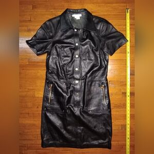 Pre se leather dress